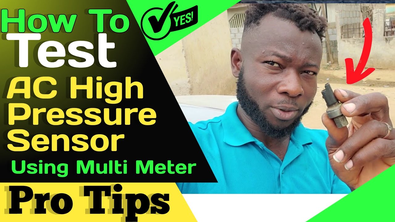 How To Test A 2 Wire Coolant Temp Sensor How To Test Ac Pressure Switch Using Multi Meter | Ac Presure Switch