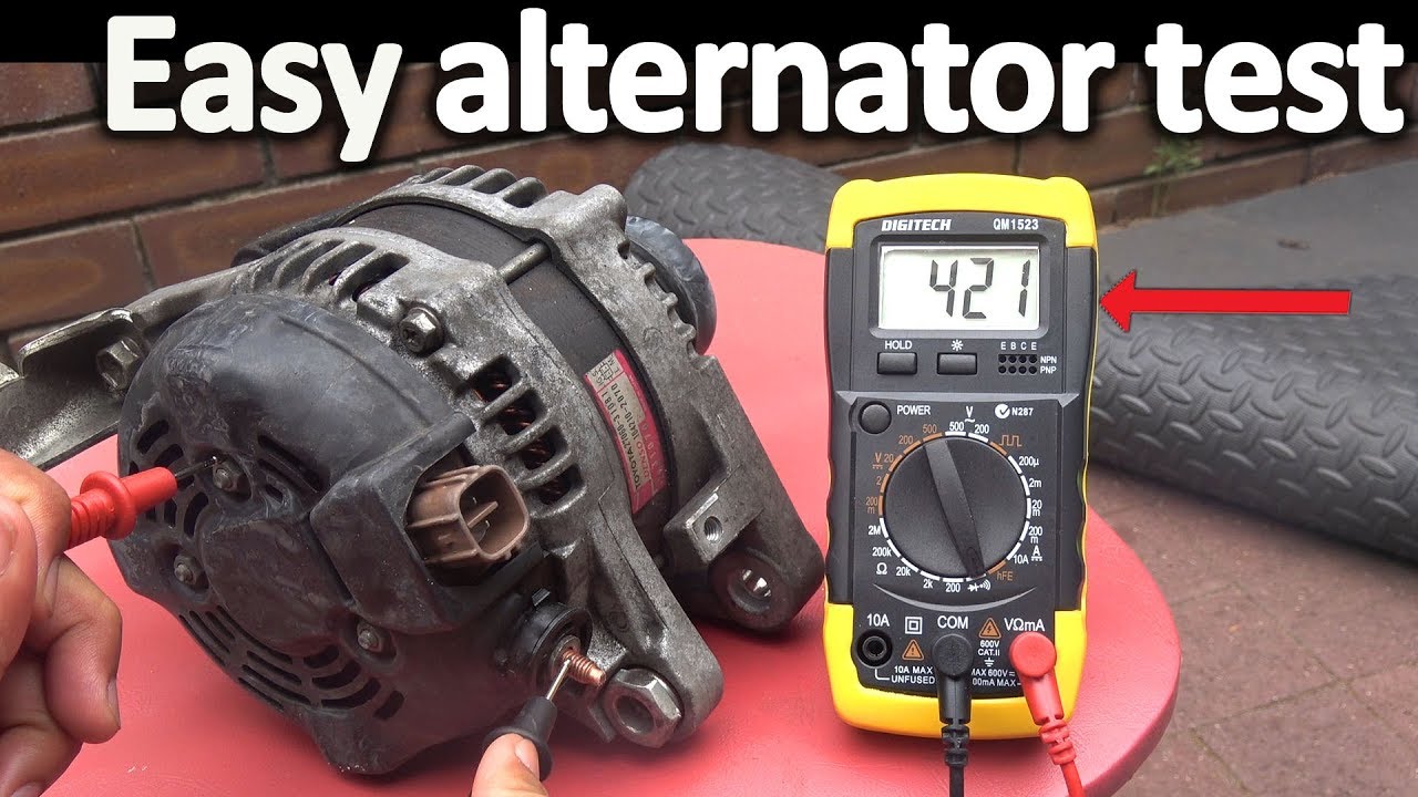 How To Test Alternator Voltage Regulator