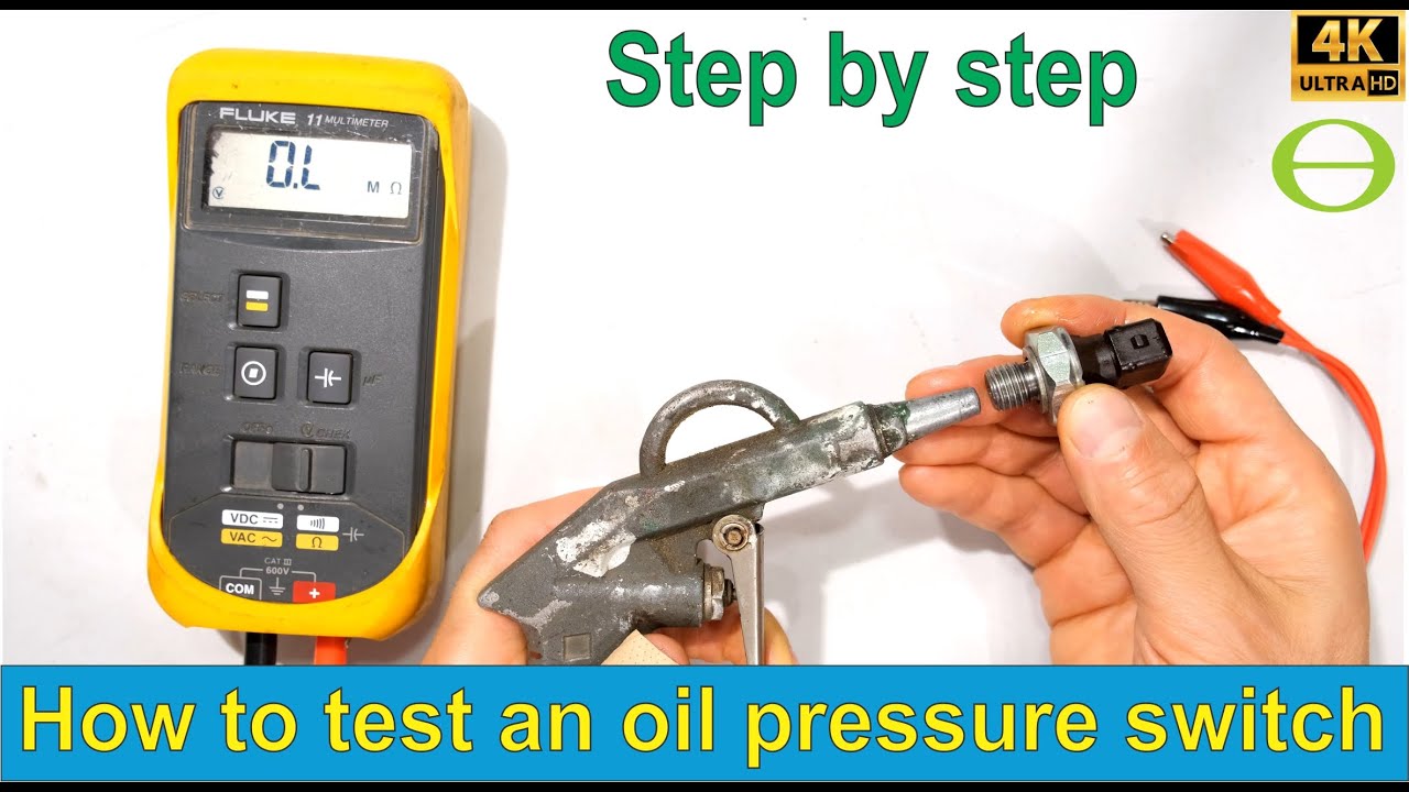 How To Test A 1 Wire Oil Pressure Sensor How to test an oil pressure switch - with tutorial - YouTube