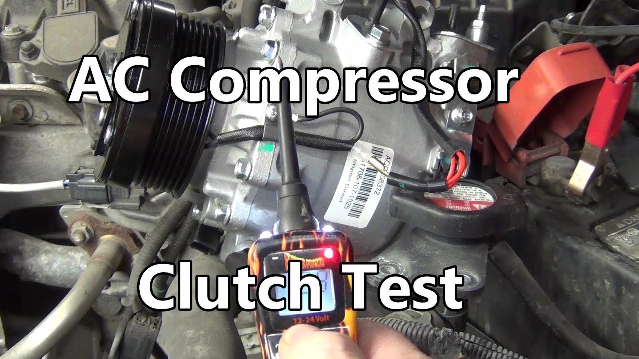 How To Check Ac Compressor Relay How-to Test for AC Compressor Clutch Function - YouTube