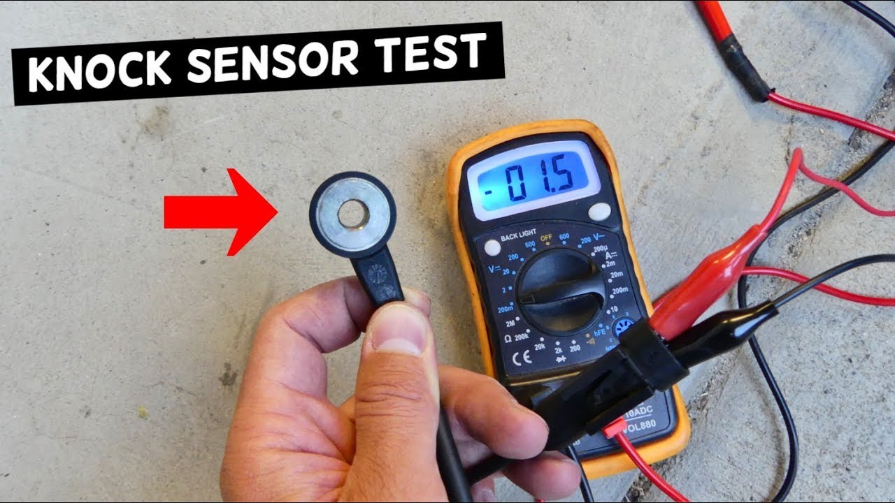 How To Test A Knock Sensor With Multimeter HOW TO TEST KNOCK SENSOR - YouTube