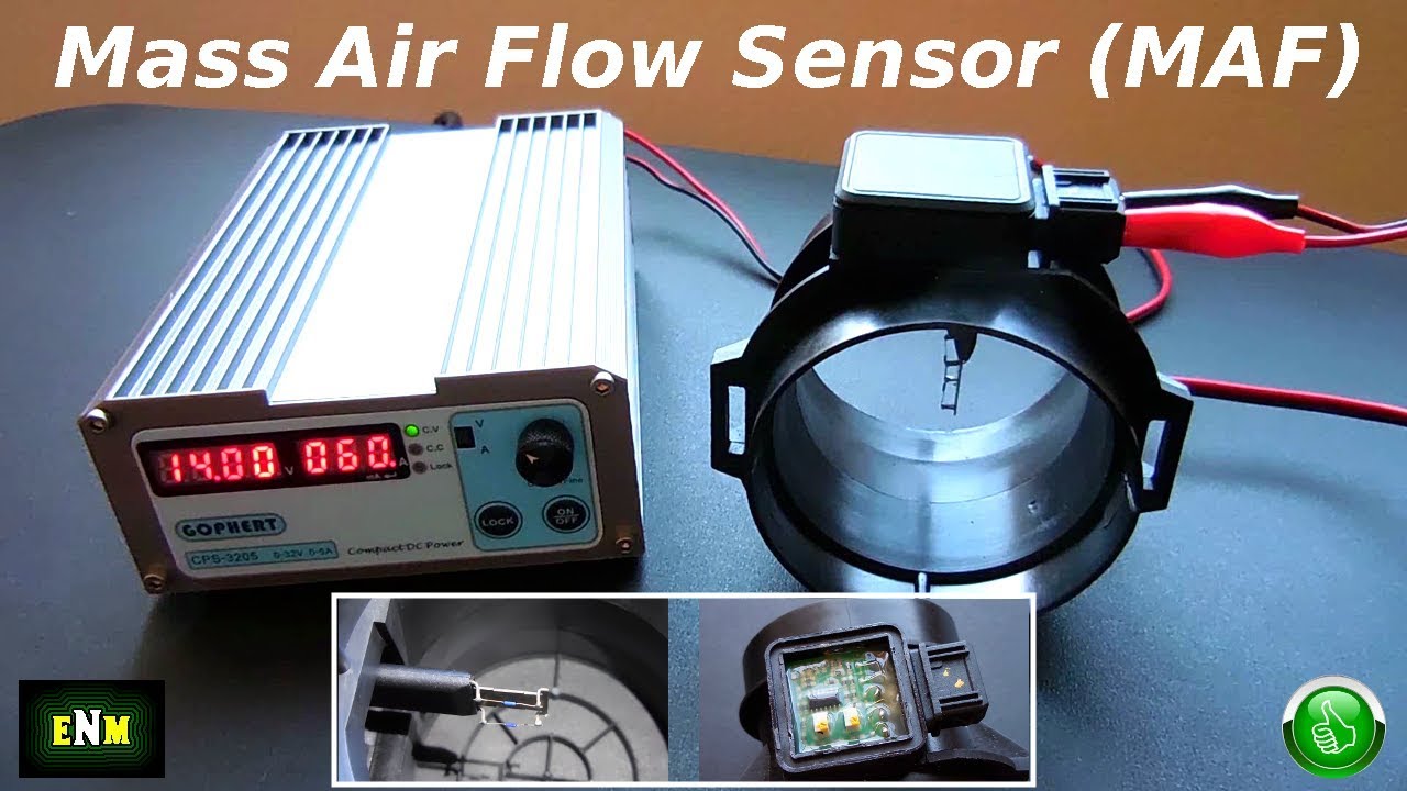 How To Test Air Flow Sensor How To Test Mass Air Flow(MAF) Sensors - YouTube
