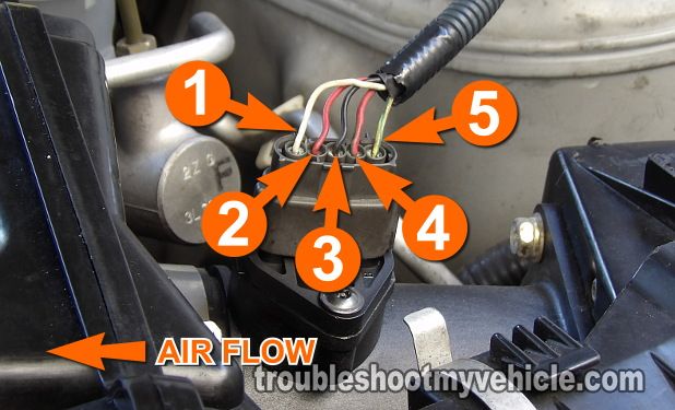 Mass Air Flow Sensor 2011 Nissan Maxima