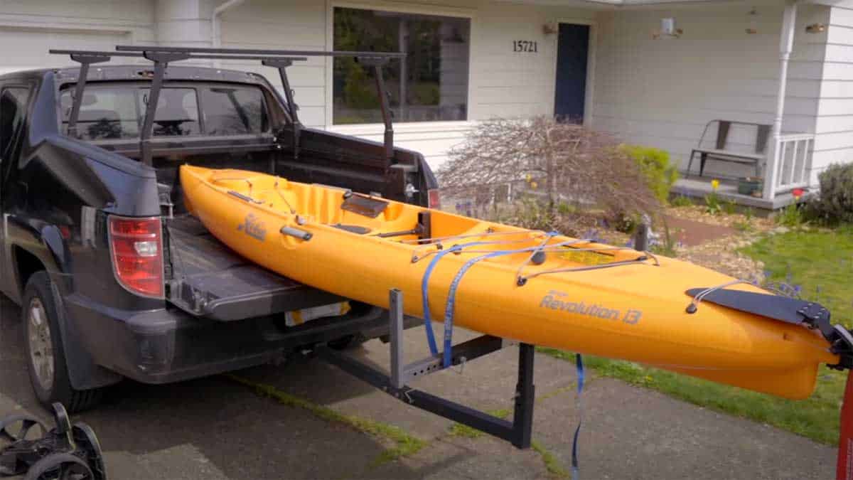 How To Tie Kayak In Truck Bed
