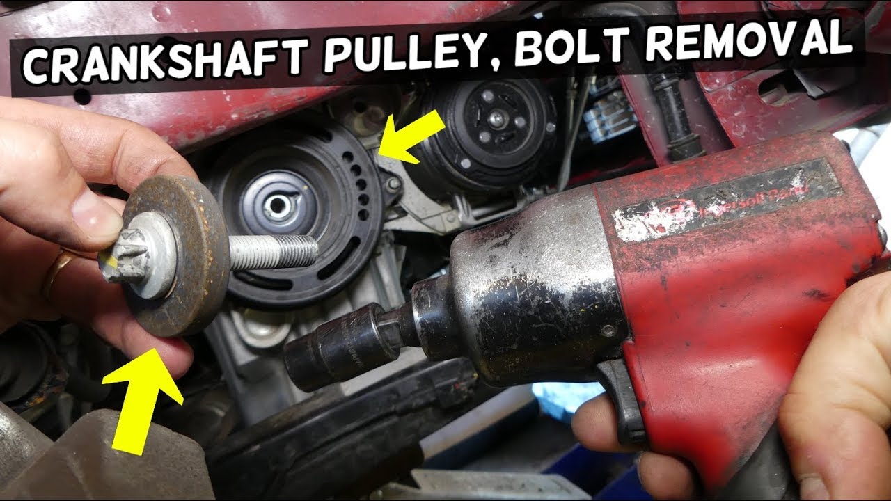 How To Torque Crankshaft Pulley Bolt How To Torque A Crankshaft Pulley Bolt at Pauline Steve blog