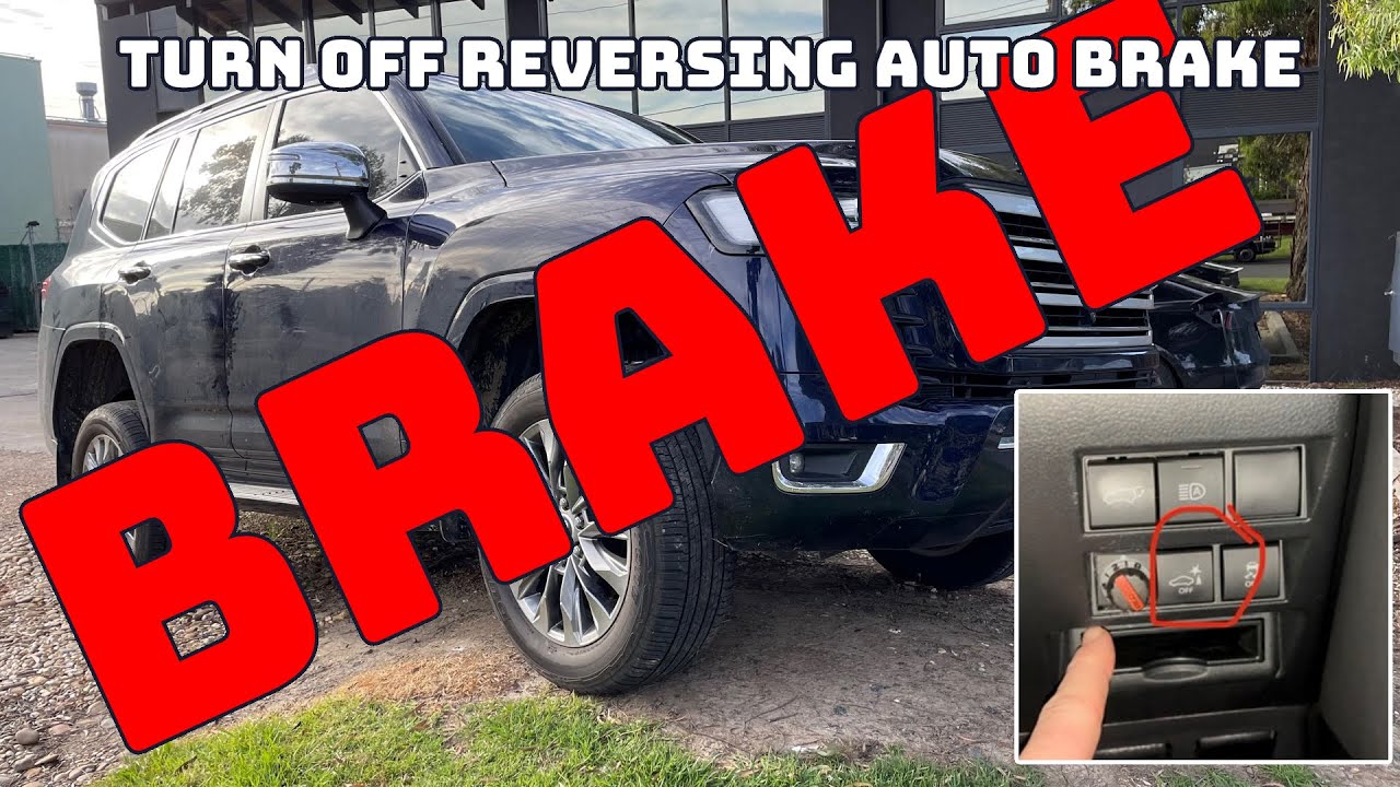 How To Turn Off Automatic Braking