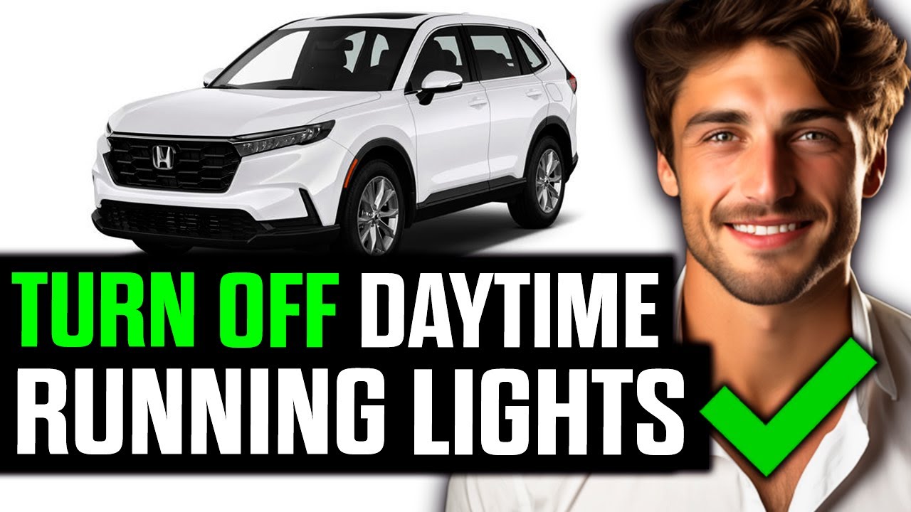 How To Turn Off Daylight Running Lights How To Turn OFF Daytime Running Lights Honda CR-V (EASY!) - YouTube