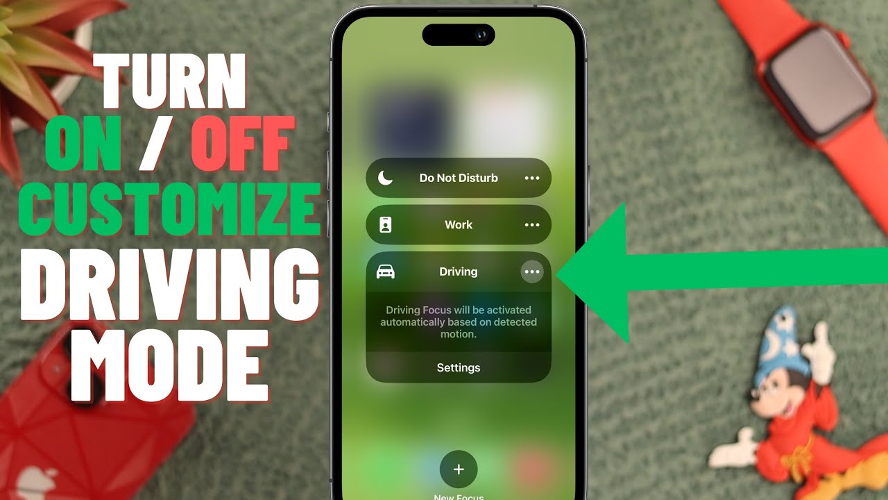 How To Turn Off I'm Driving On Iphone
