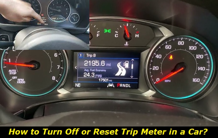 How To Turn Off Trip Odometer