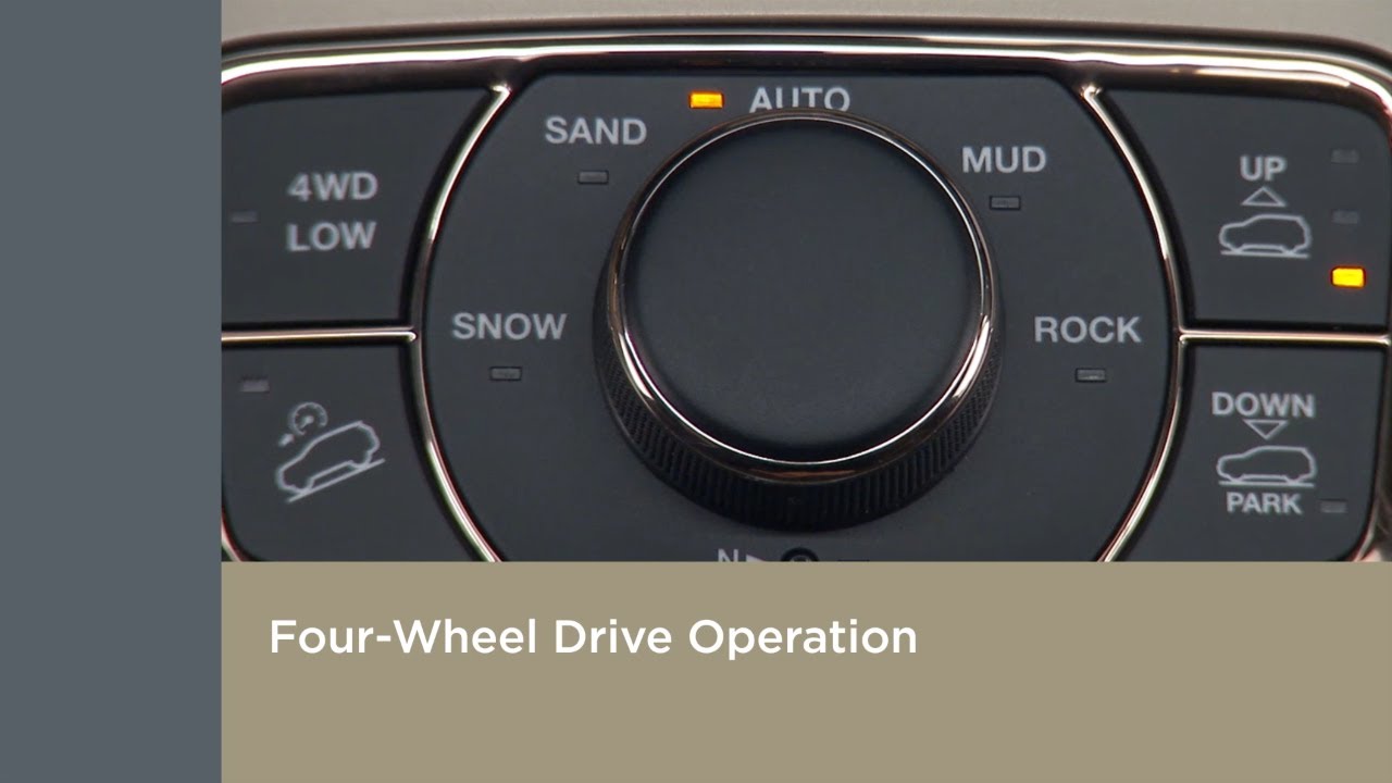 How To Turn On 4x4 On Jeep Grand Cherokee