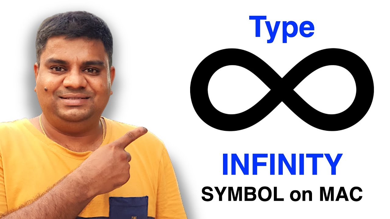 How To Do Infinity Sign On Mac