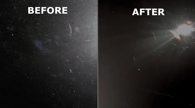 Before And After Clay Bar
