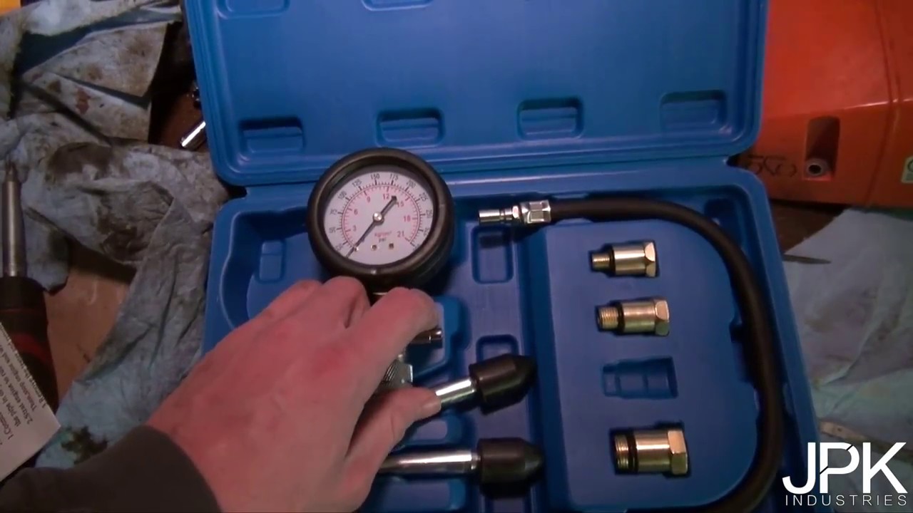 How To Use A Compression Tester How to use a compression tester - YouTube