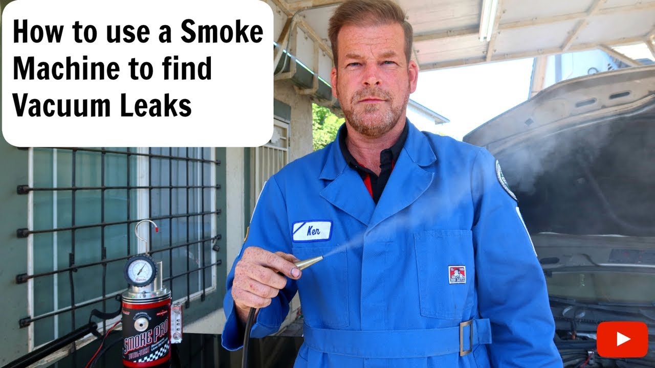 How To Find A Vacuum Leak With Smoke How to use a Smoke Machine to find Vacuum Leaks. - YouTube
