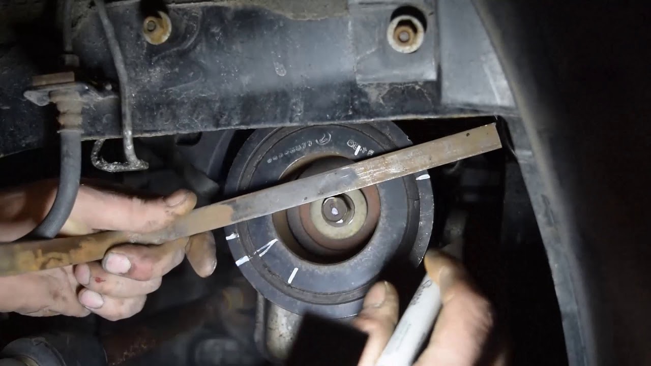 How To Torque Crankshaft Pulley Bolt