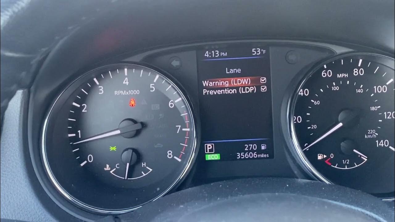 How To Turn Off Lane Assist Nissan Rogue