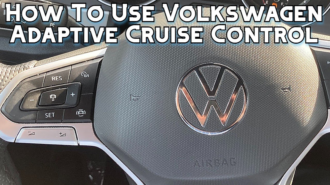 How To Turn Cruise Control Off How To Use Volkswagen Adaptive Cruise Control - YouTube
