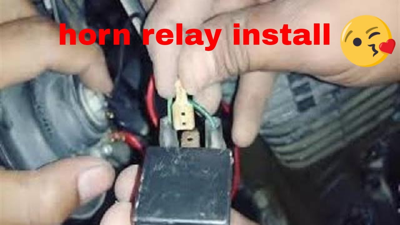 How To Stop Horn When Connecting Battery How to Wire 12v Horn relay | Easy And Simplest| Connect Two Horan And