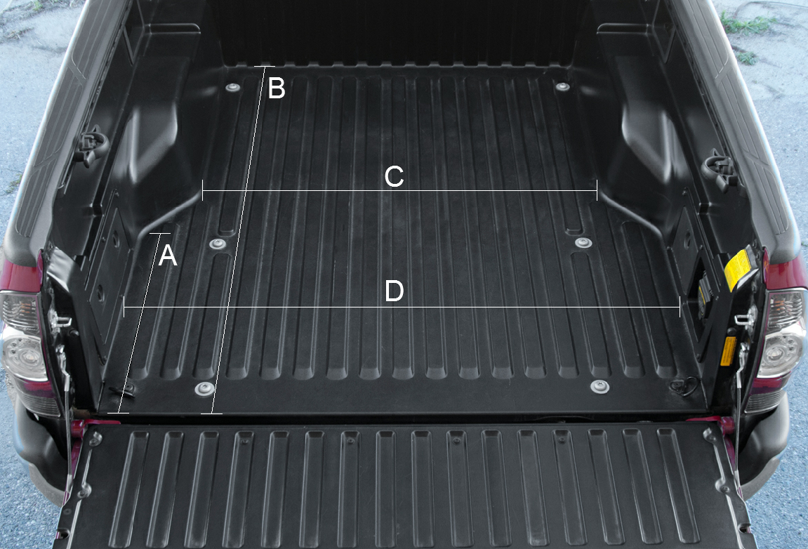 How Wide Is A Tacoma Truck Bed