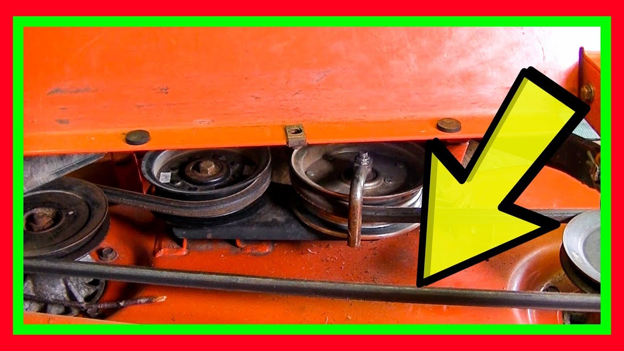 Husqvarna Belt Tensioner Spring Location Diagram
