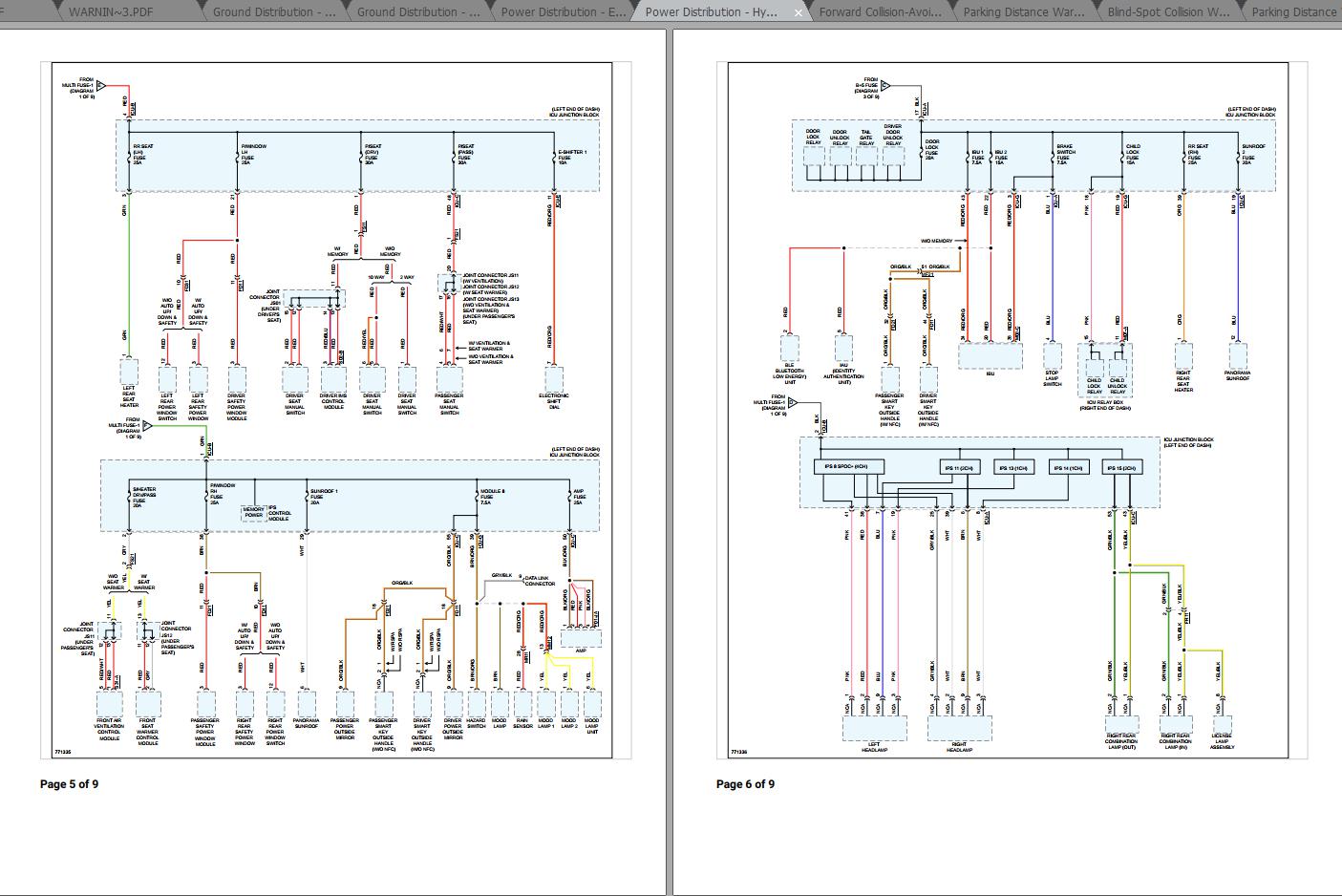 2021 Hyundai Santa Fe Fuse Box Diagram