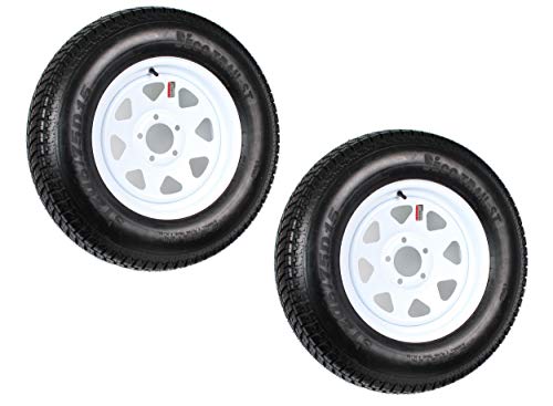 15 Inch 5 On 4.5 Trailer Wheels And Tires