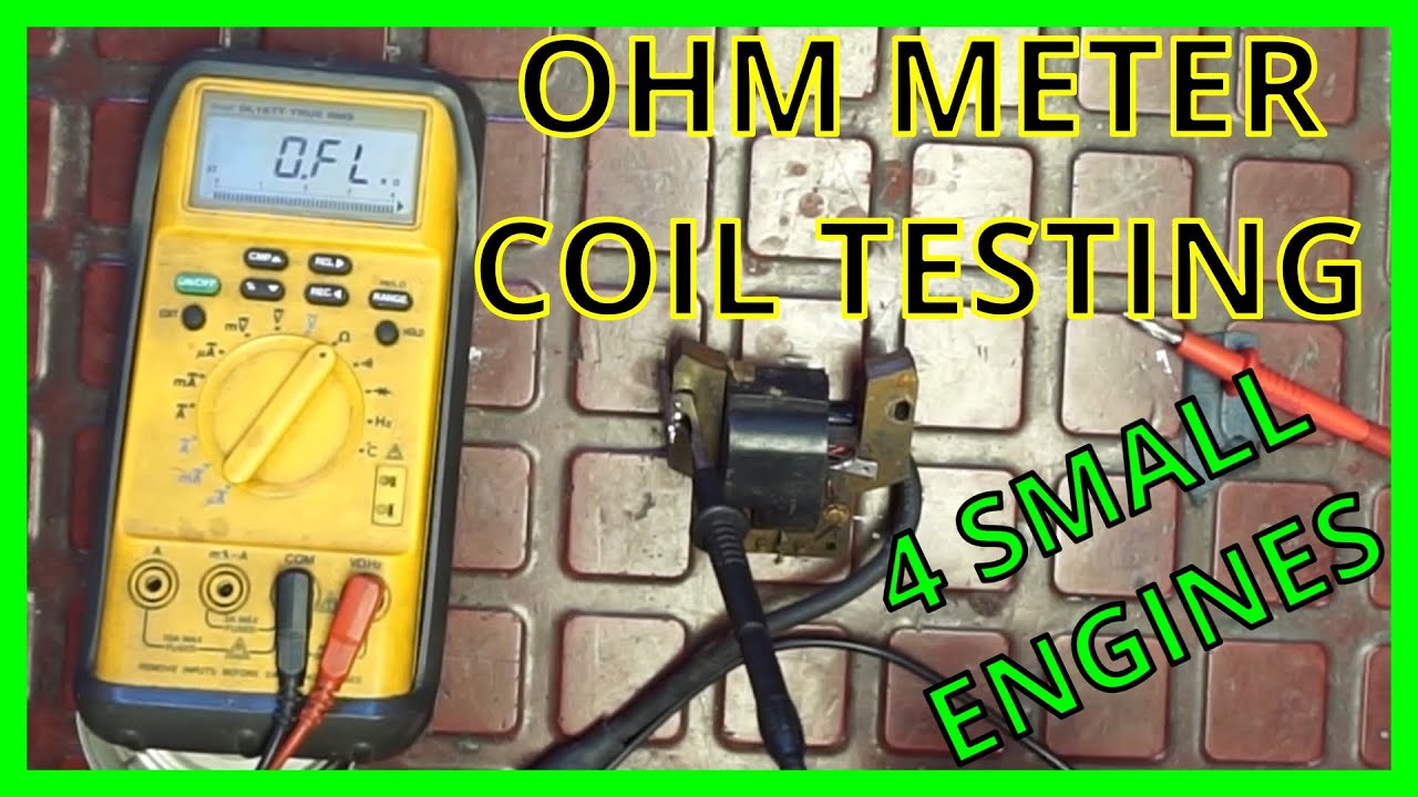 How To Test A Coil Pack With A Ohm Meter Ignition Coil Testing with ohm meter for small engines - Briggs