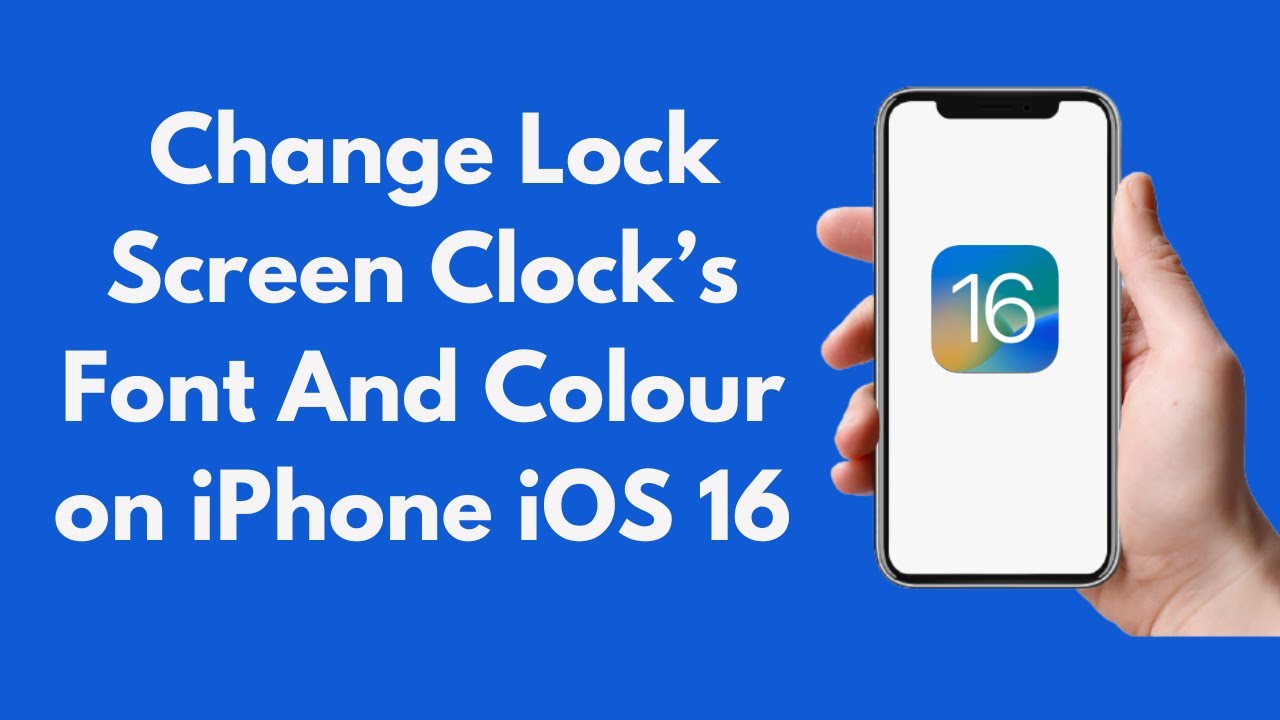 How To Change The Time On A Nissan Rogue iOS 16: How To Change Lock Screen Clock’s Font And Colour on iPhone iOS