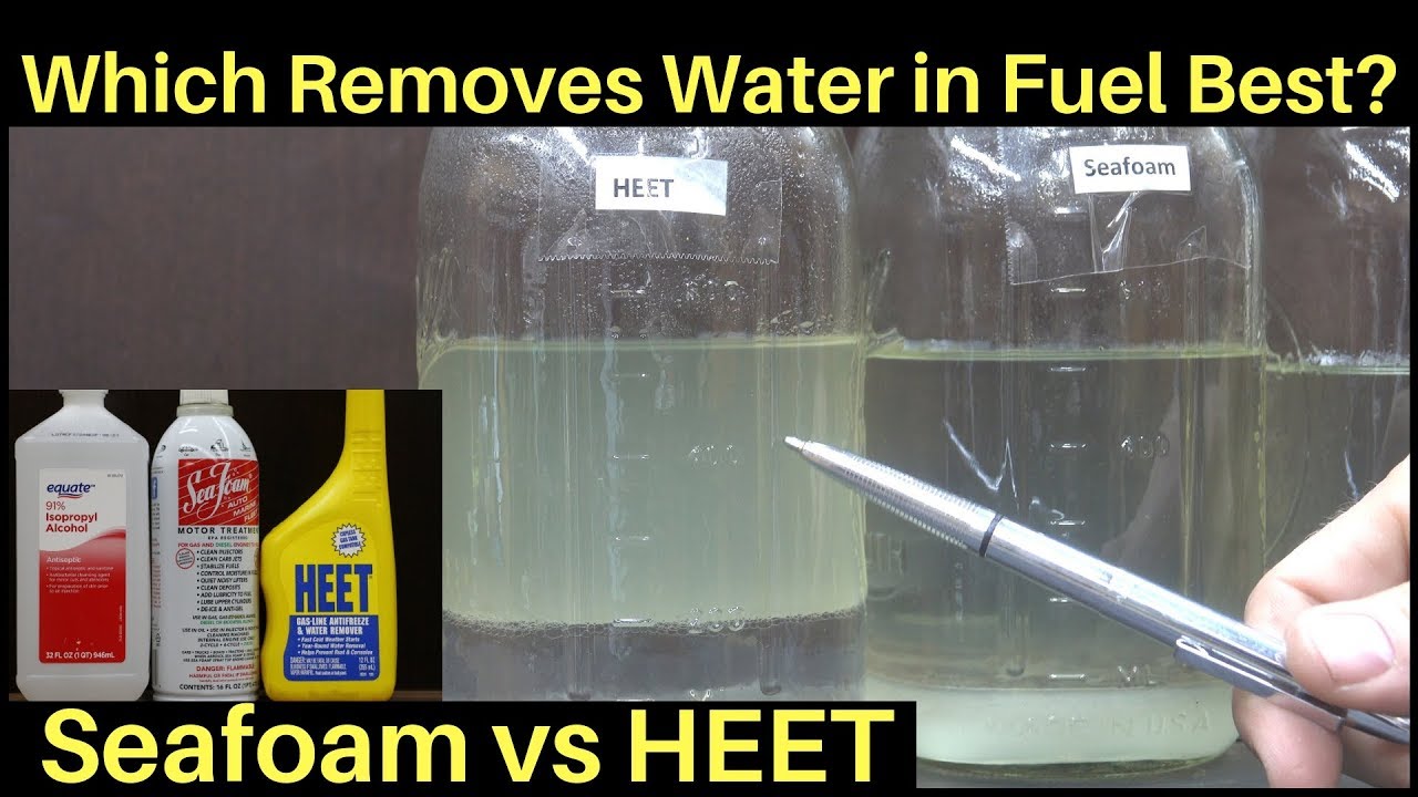 How To Use Heet Fuel Additive Is HEET better than Seafoam for Water in Fuel? Let's find out! - YouTube