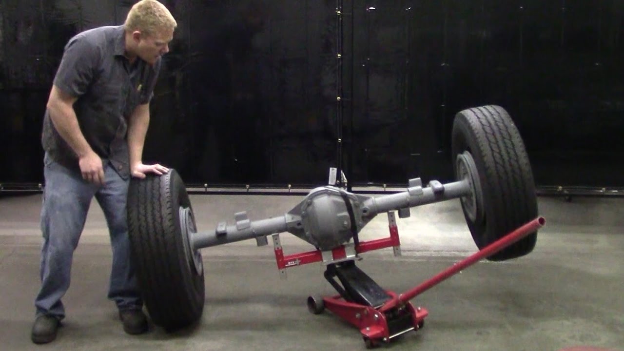 Front Axle Tube Jacking Attachment