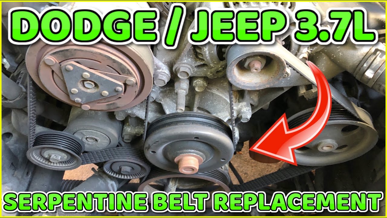 2008 Jeep Grand Cherokee Belt Diagram
