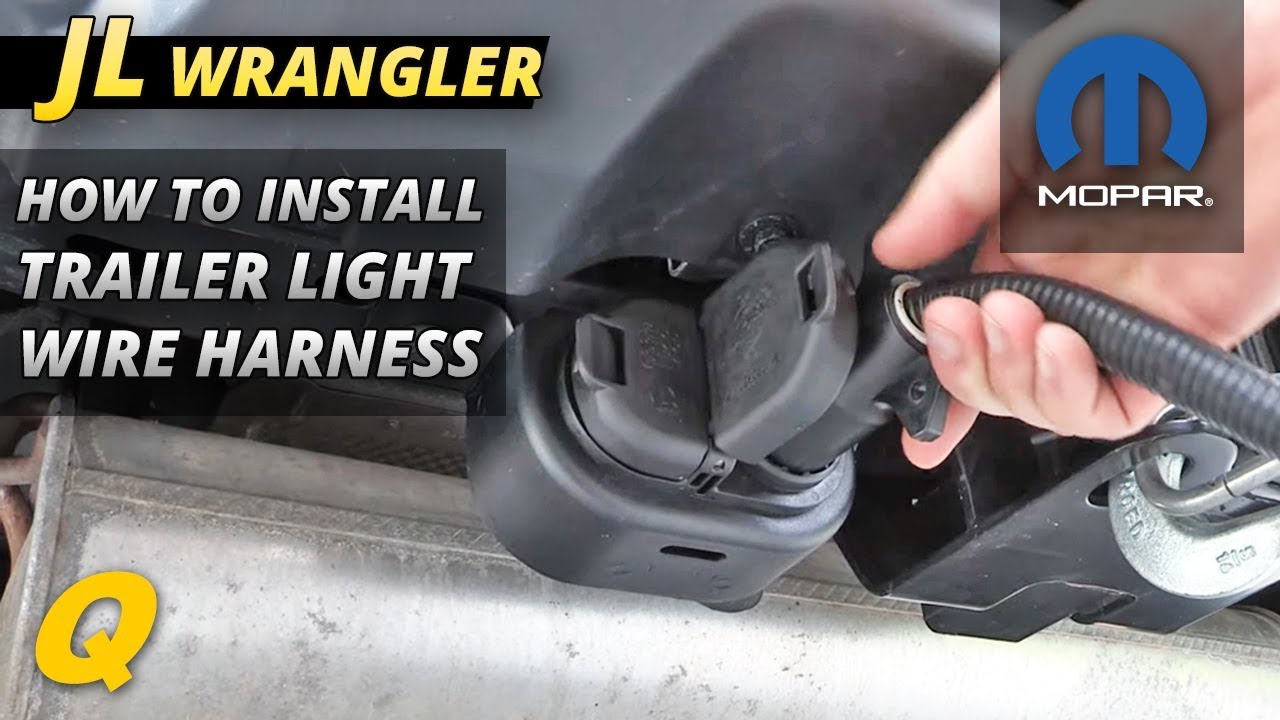 Jeep Wrangler Trailer Wiring Harness