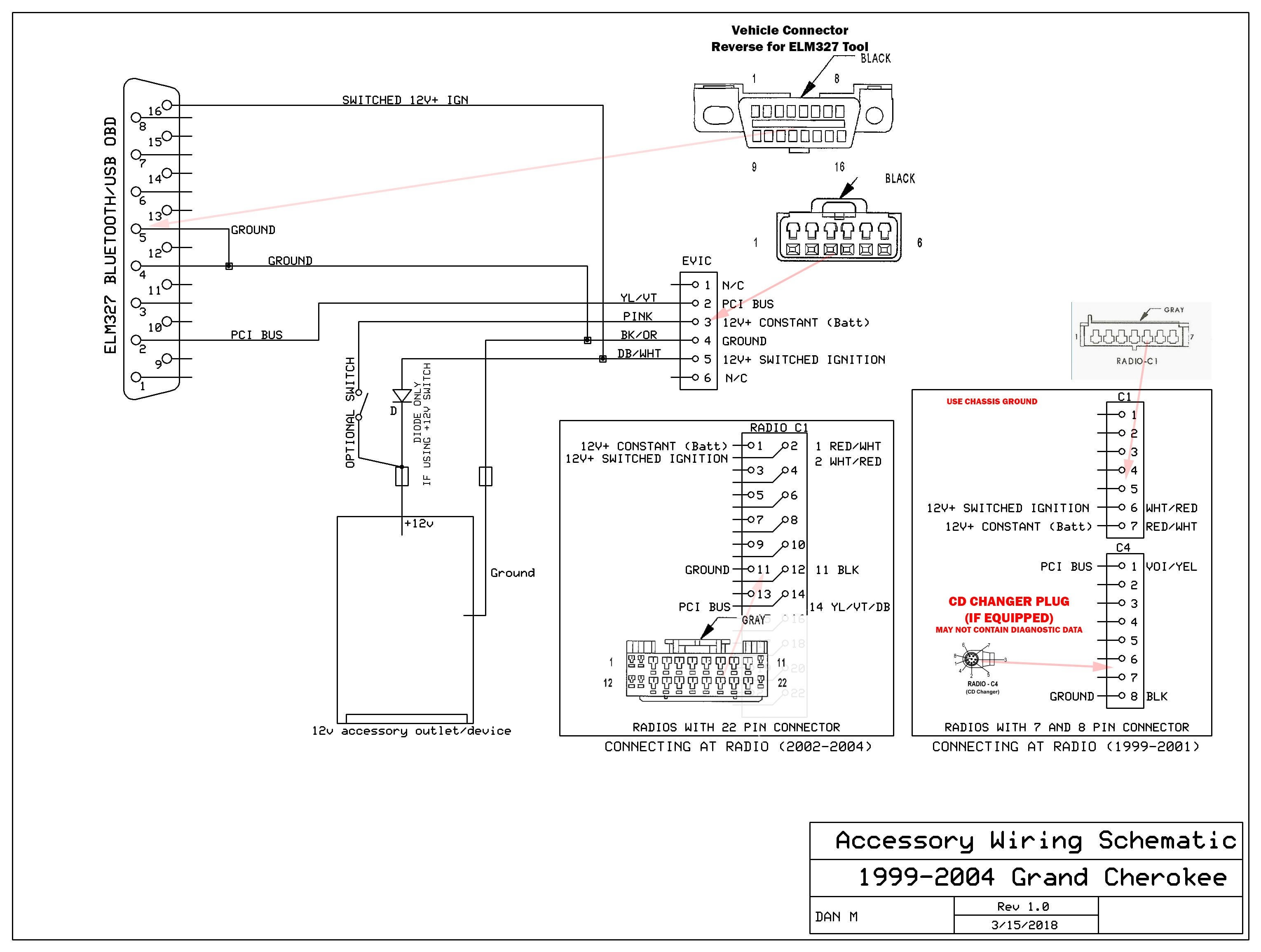 2006 Jeep Grand Cherokee Radio Wiring Diagram