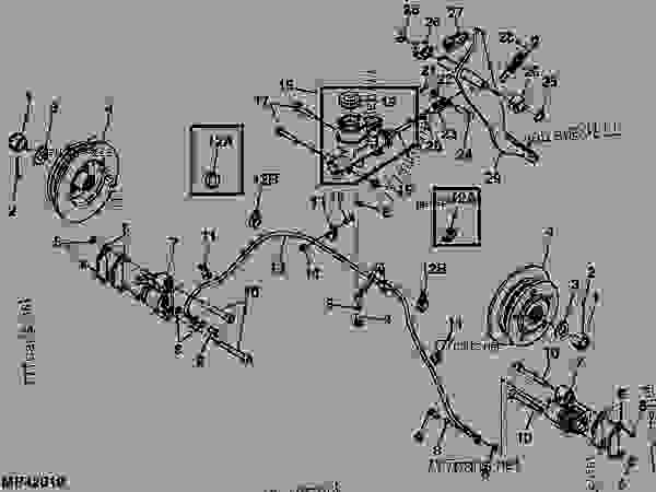 John Deere Gator Parking Brake Diagram
