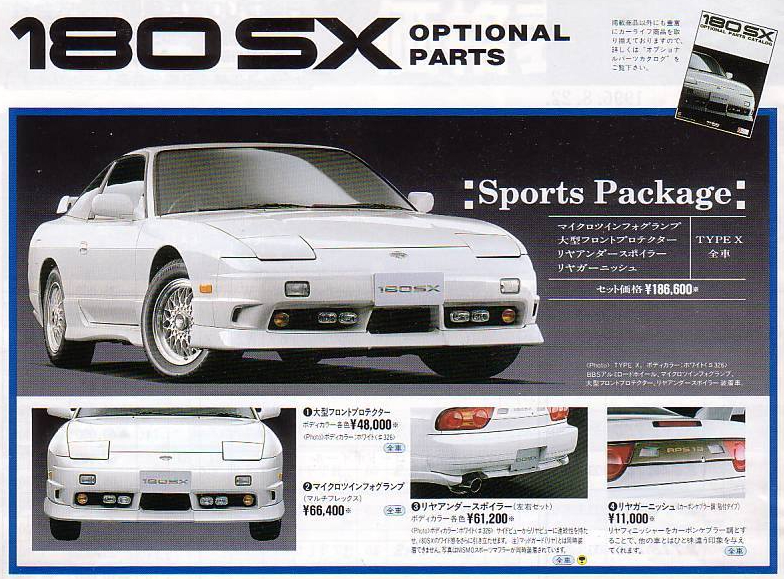 Chassis Specifications Of The Nissan 240sx Fastback (hatchback) Model