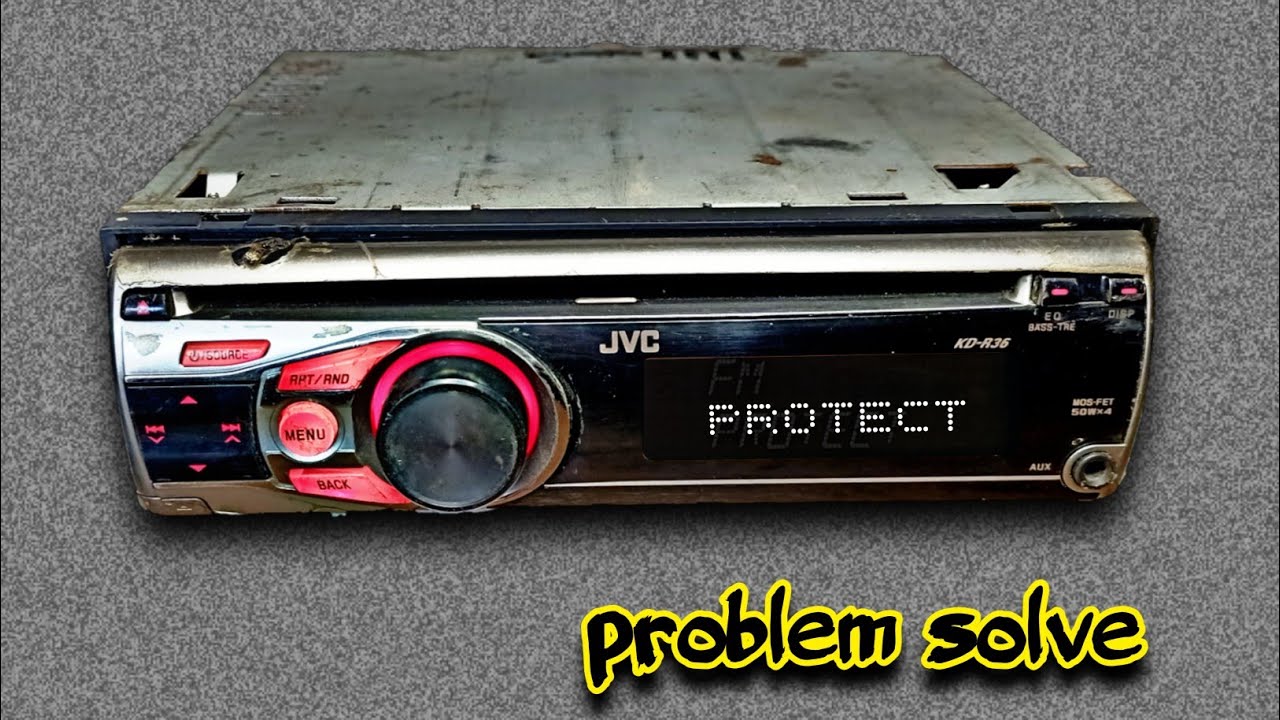 How To Reset A Car Cd Player jvc car stereo reset jvc car stereo how to reset jvc car stereo - YouTube