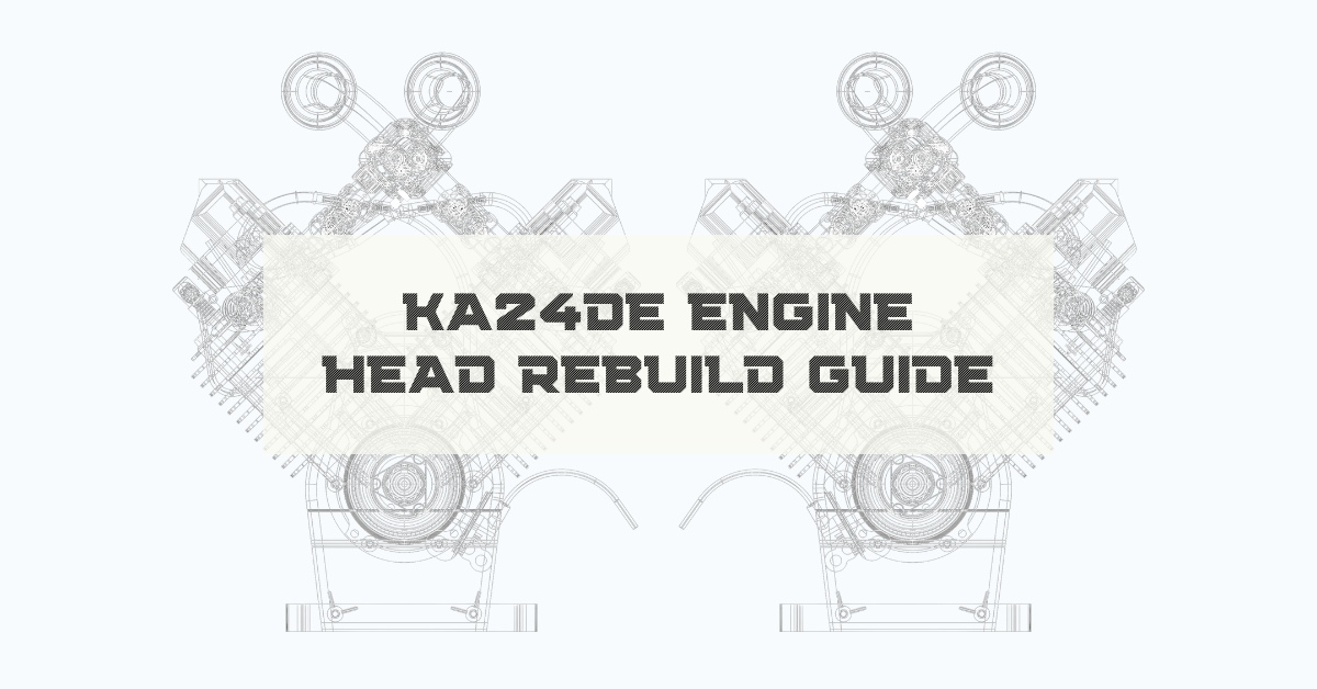 Ka24de Engine Head Rebuild Guide