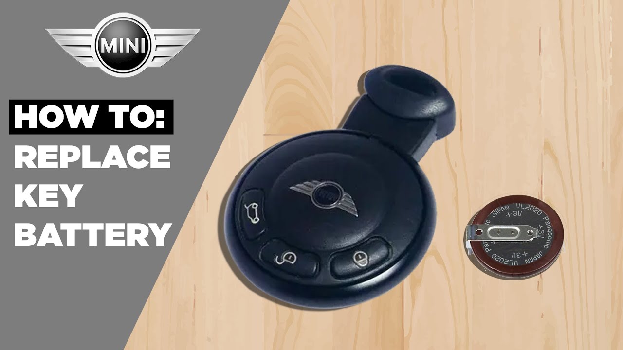 How To Replace Battery In Mini Cooper Key