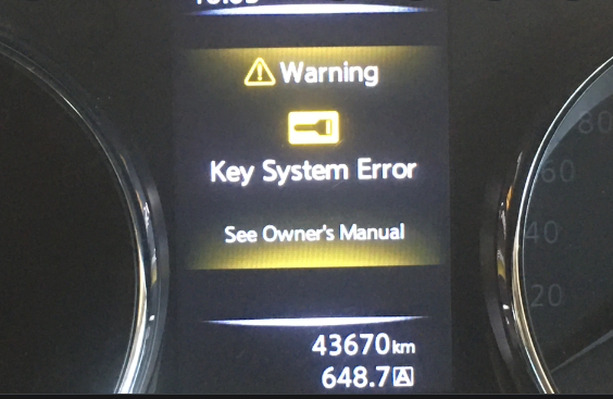 What Does Key System Error Mean