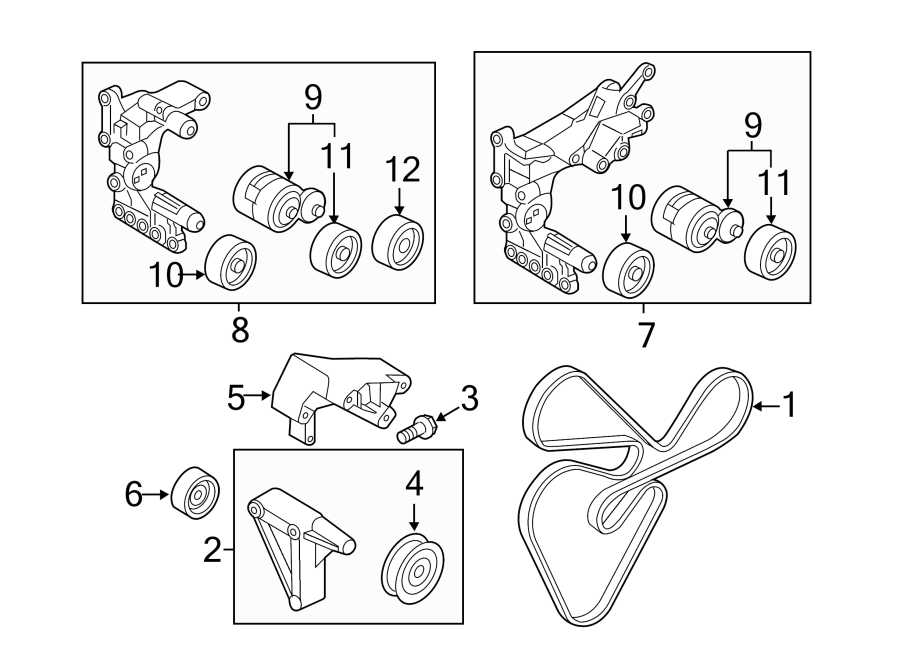 2011 Kia Forte Serpentine Belt Diagram
