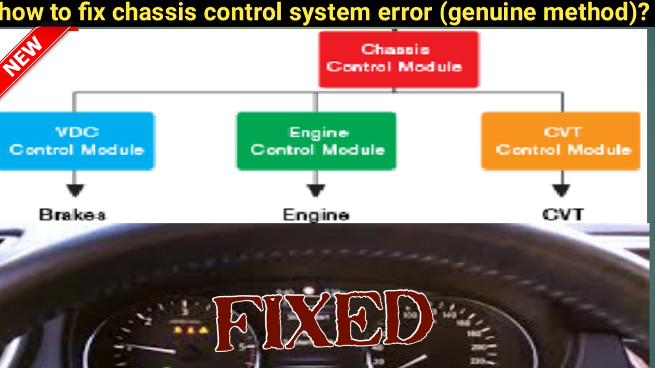 How To Fix Chassis Control System Fault