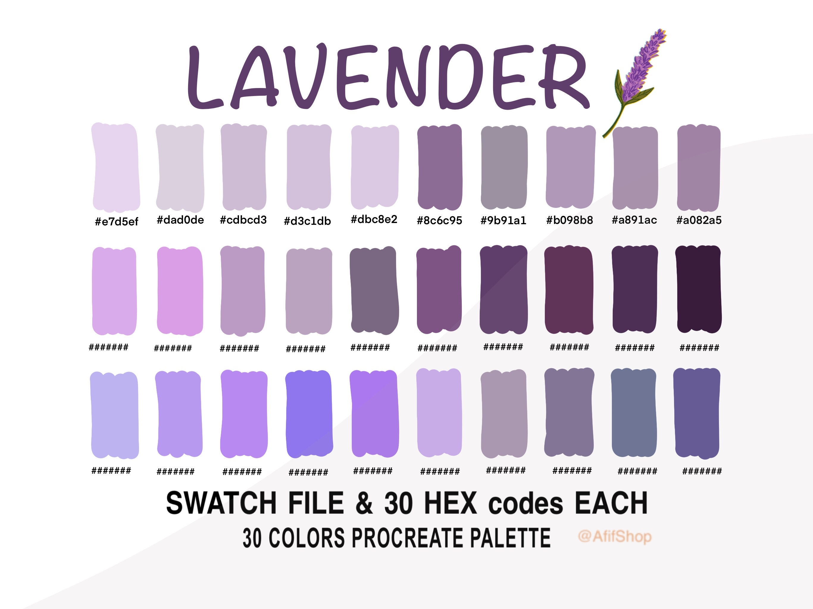 Show Me The Color Of Lavender