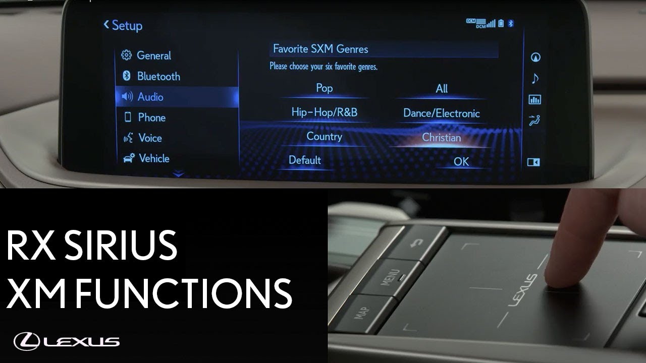 How To Get Sirius Xm Radio Id Lexus How-To: Sirius XM Function Overview in the Lexus RX | Lexus - YouTube