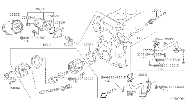 2003 Nissan Frontier Oil Type