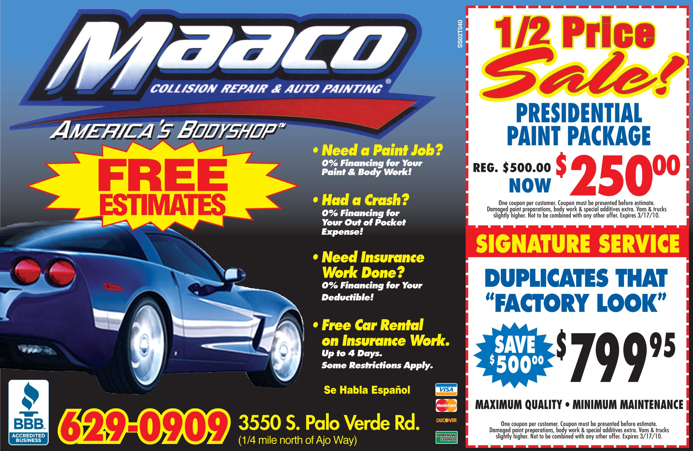 Maaco Premium Paint Job Price