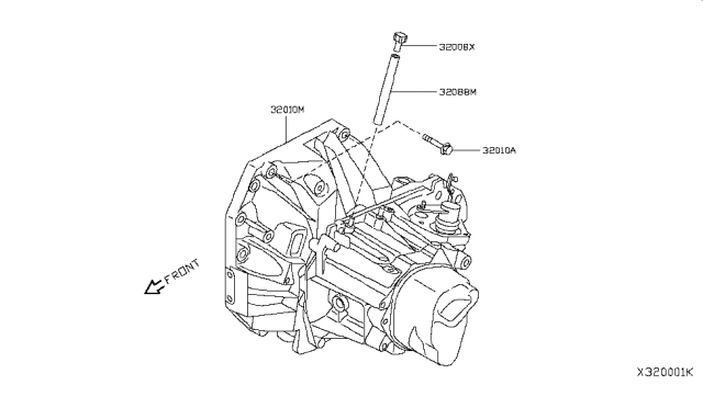 2013 Nissan Versa Transmission Replacement