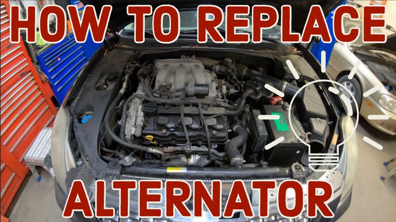 2017 Nissan Maxima Alternator Replacement