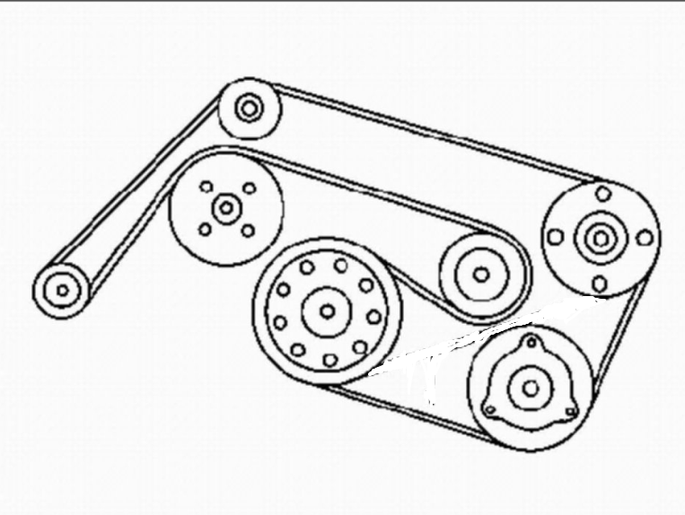 Mercedes E350 Serpentine Belt Diagram