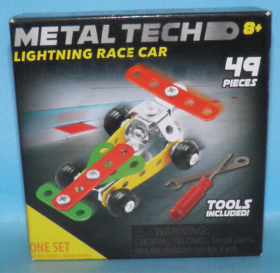 Metal Tech Lightning Race Car Instructions