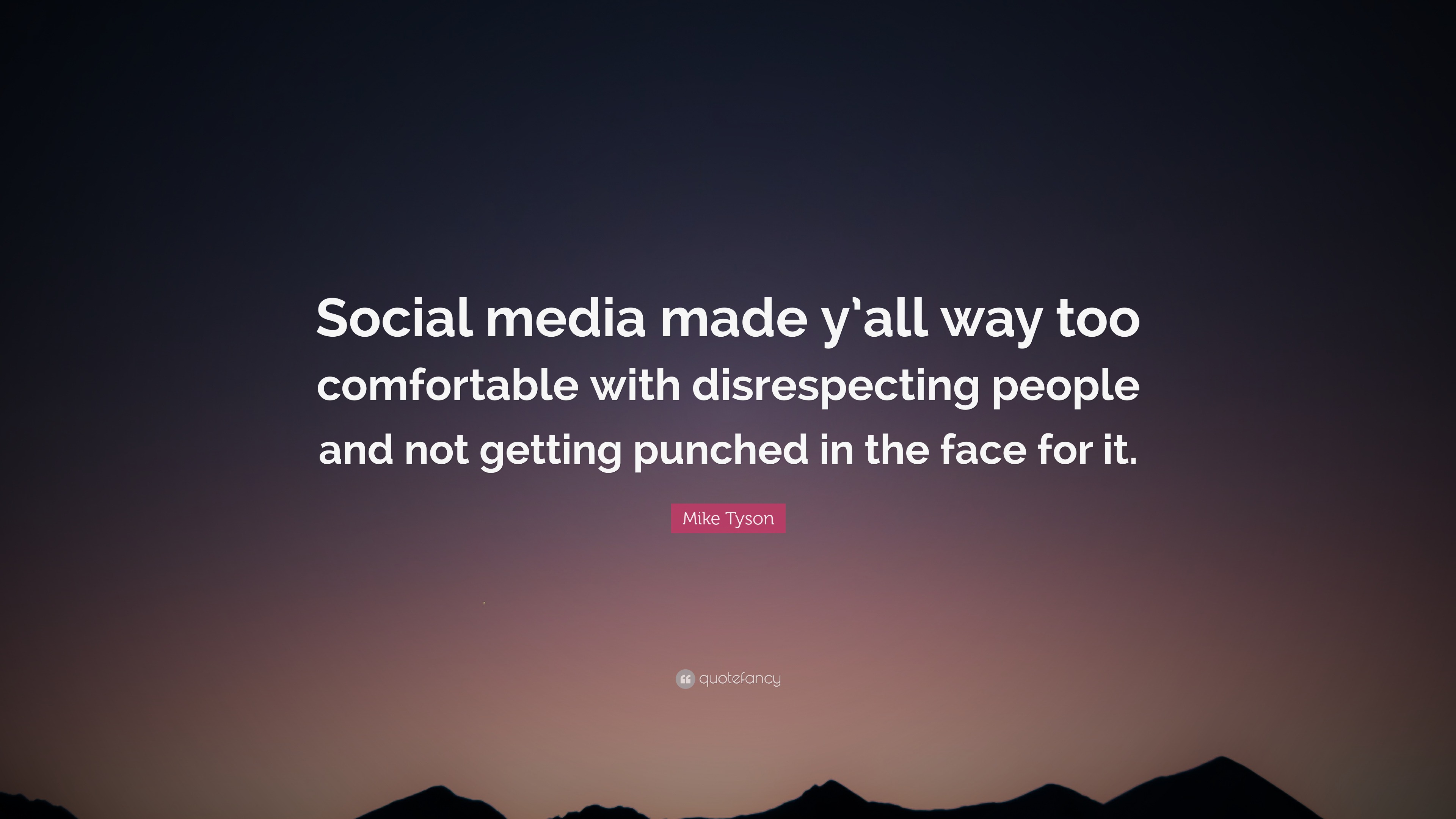 Social Media Made Y'all Too Comfortable